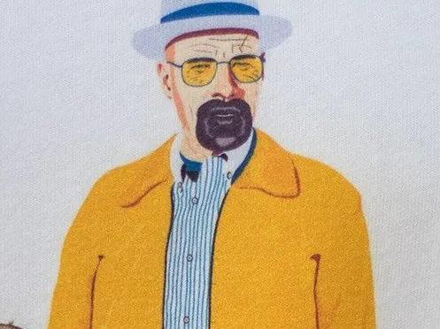 Walter White, tel que dessiné sur l’imprimé Père & Fils